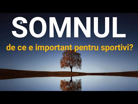 Somnul – de ce e foarte important pentru sportivi?