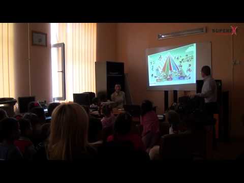 Lectie de nutritie la Grupul Scolar Budesti