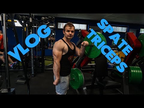 Spate si Triceps Superseturi | Vlog