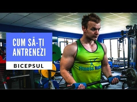 Cum sa-ti Antrenezi Bicepsul | Vlog
