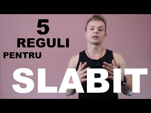 5 Reguli Pentru Slabit – Info Fitness – Episodul 3