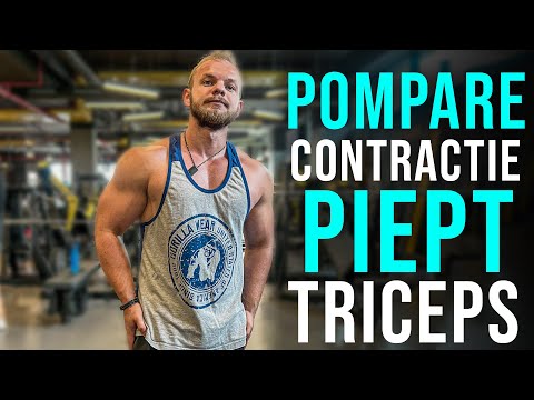 Vrei Secretul pentru o Pompare Intensa? | Antrenament Piept – Triceps