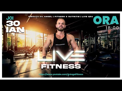 Discutii cu Angel | Fitness & Nutritie | Live Q&A #39