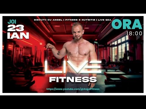 Discutii cu Angel | Fitness & Nutritie | Live Q&A #38