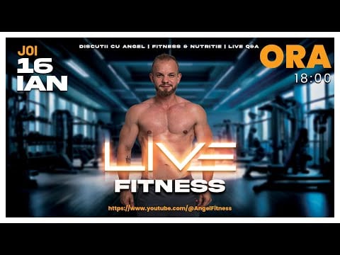 Discutii cu Angel | Fitness & Nutritie | Live Q&A #37