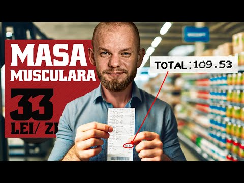 Meniu de 2500 Kcal pentru Masă Musculară | Crește Masa cu Buget Minim