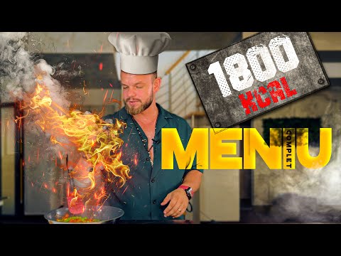 Meniu Complet de 1850 kcal cu O Singură Tigaie | Simplu și Rapid