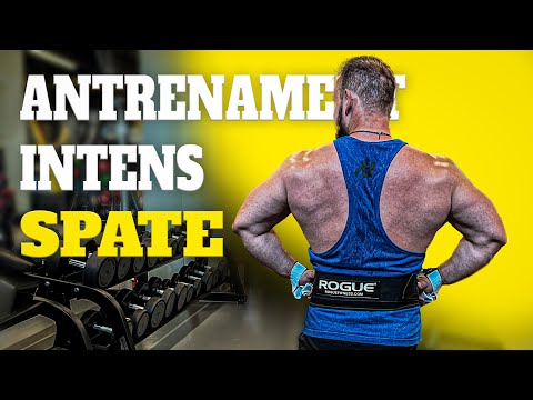 Antrenament Grosime Spate | Vlog