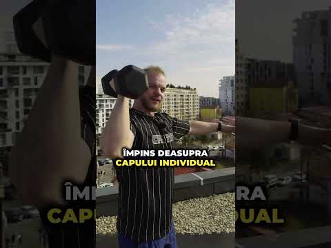 3 exerctitii cu o singura gantera