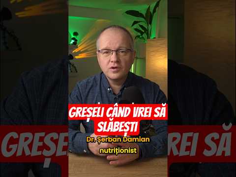 Greșeli importante când vrei să slăbești