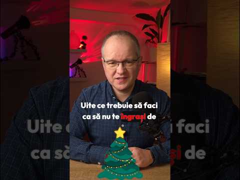 Uite ce trebuie să faci ca să nu te îngrași de sărbători!
