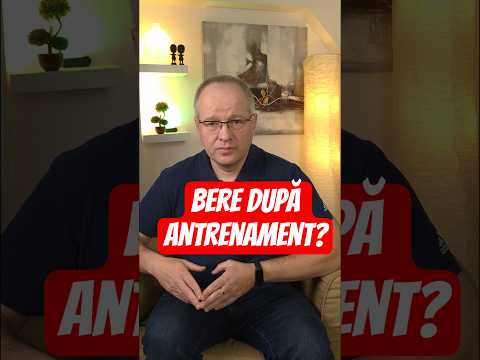 Bere după antrenament? 😉