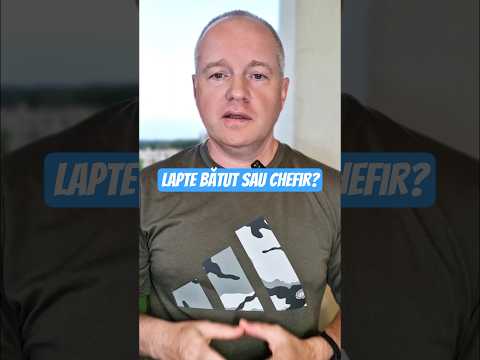 Lapte bătut sau chefir?