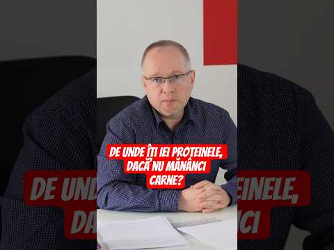 Dacă nu mănânci carne, de unde îți iei proteinele?