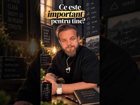 Ce este important pentru tine?
