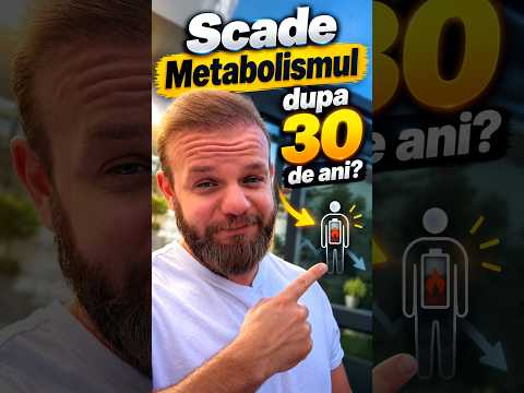 Metabolismul Scade dupa 30 de ani?
