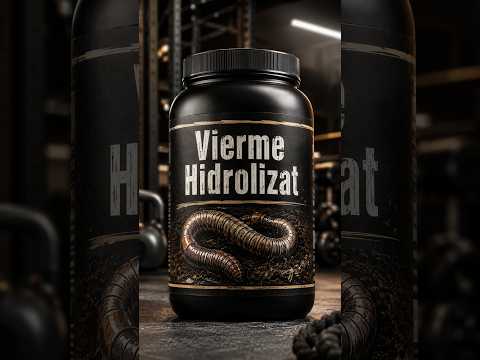 Proteina din Viermi creste Forta doar daca Mergi?