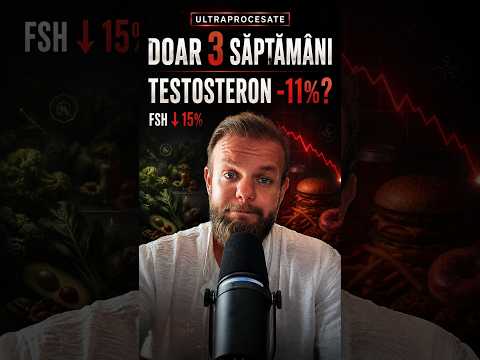 Testosteron Redus cu 11% in 3 Saptamani